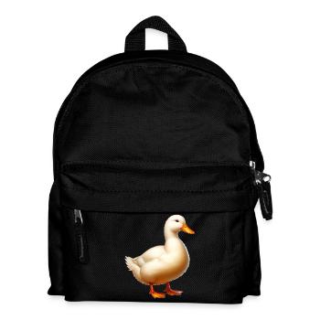 Peking duck - Kids' Backpack - black - Front