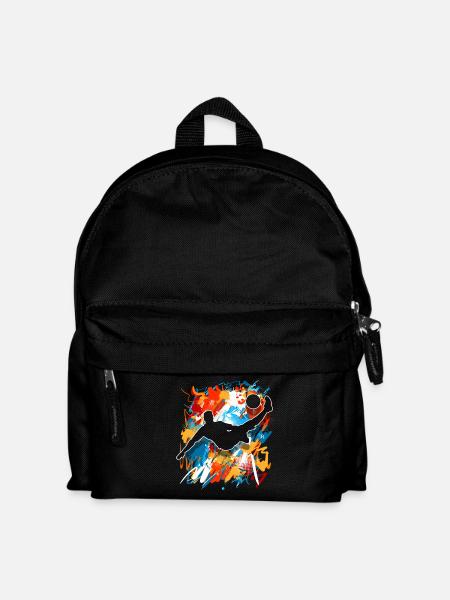 Fußball - Kinder Rucksack - Schwarz