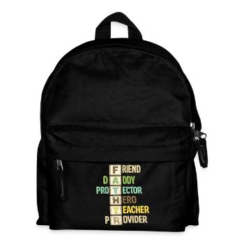 Father's Day - Kids' Backpack - black - Front