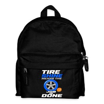 Garage Detailer Car Detailing Car Detailer - Kids' Backpack - black - Front