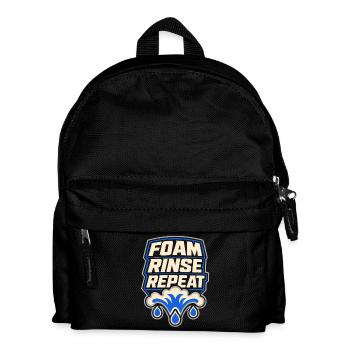 Garage Detailer Car Detailing Car Detailer - Kids' Backpack - black - Front