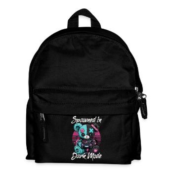Pastel Goth Soft Goth Gaming Gamer - Kids' Backpack - black - Front
