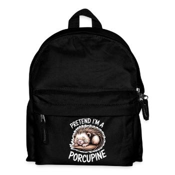 Don des proverbes du porc-épic - Sac à dos Enfant - noir - Devant
