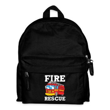 Firefighter Child - Kids' Backpack - black - Front