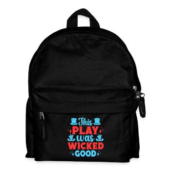 Théâtre musical Cette pièce était un acteur incroyablement bon - Sac à dos Enfant - noir - Devant