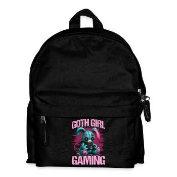 Pastel Goth Soft Goth Gaming Gamer - Kids' Backpack - black - Front