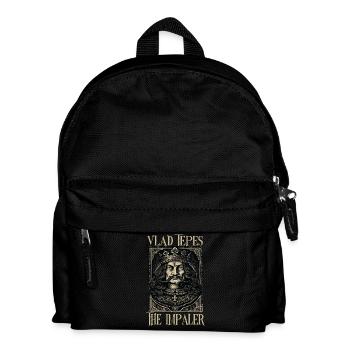 Vlad Tepes Der Impaler Porträt - Kinder Rucksack - Schwarz - Vorne