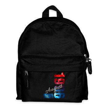 30th Birthday Gift Original August 1996 - Kids' Backpack - black - Front