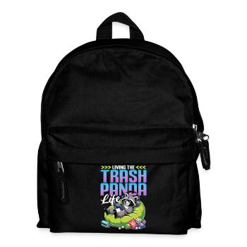 Gamer Gaming Cat Video Game - Kids' Backpack - black - Front