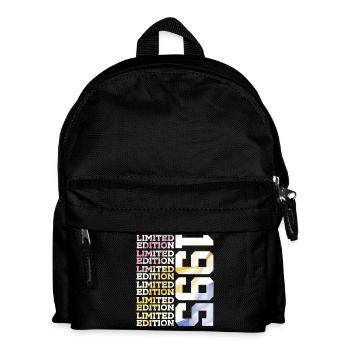 LIMITED EDITION 1995 - 31 JAHRE - 31. GEBURTSTAG - Kinder Rucksack - Schwarz - Vorne