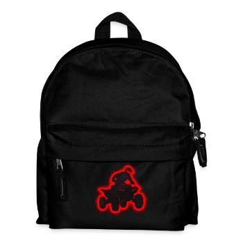 Quad ATV Motocross Kids Boys Men Offroad - Kids' Backpack - black - Front