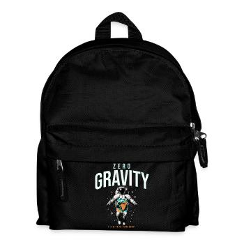 Zero Gravity Astronaut Earth Space - Kids' Backpack - black - Front