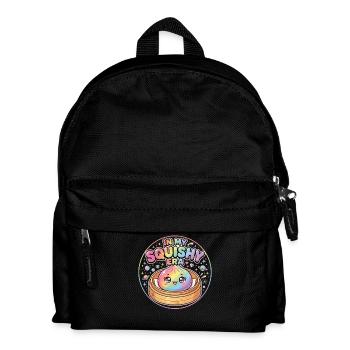 Dumpling in meiner Squishy-Aera Lustig - Kinder Rucksack - Schwarz - Vorne
