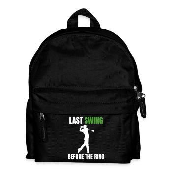 Golf Bachelor Party - Kids' Backpack - black - Front