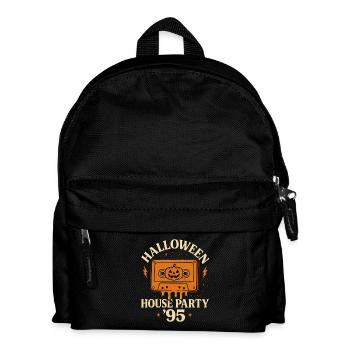 Retro Halloween Tape - Kids' Backpack - black - Front