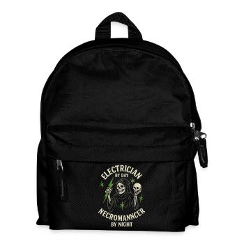 Electrician Necromancer - Kids' Backpack - black - Front