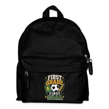 School enrollment football - Kids' Backpack - black - Front