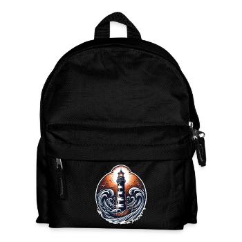 lighthouse - Kids' Backpack - black - Front