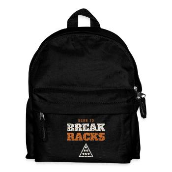 Born To Break Racks Pool - Kids' Backpack - black - Front