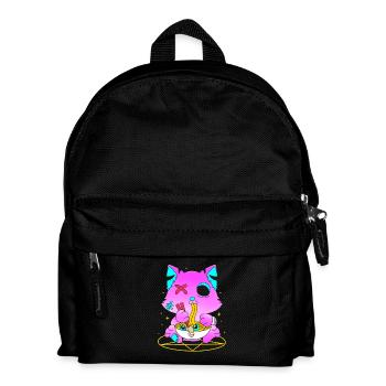 Pastel Gothic - Kids' Backpack - black - Front