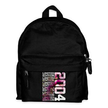LIMITED EDITION 2004 - 22 YEARS - 22ND BIRTHDAY - Kids' Backpack - black - Front