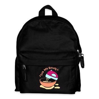 Cake Baking Pastry Chef Cake Baker - Kids' Backpack - black - Front