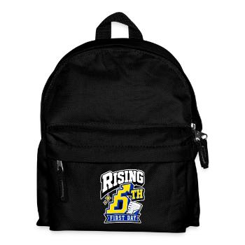 5th Grade First Day Rising 5th Fifth Grader Gift - Kids' Backpack - black - Front