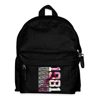 LIMITED EDITION 1981 - 45 YEARS - 45TH BIRTHDAY - Kids' Backpack - black - Front