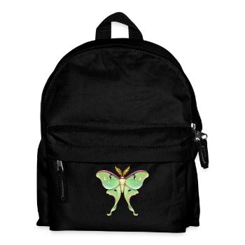 Luna Moth Celestial Illustration Actias luna - Kids' Backpack - black - Front
