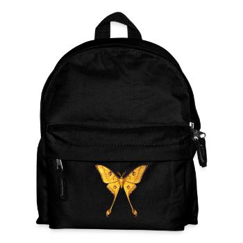 Comet Moth Argema mittrei Anime Style - Kids' Backpack - black - Front