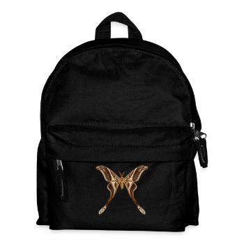 Hercules Moth Coscinocera hercules - Kids' Backpack - black - Front