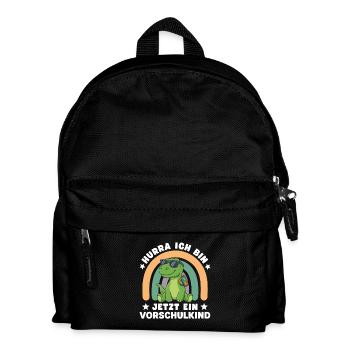 Vorschulkind Dinosaurier Schulstart Einschulung - Kinder Rucksack - Schwarz - Vorne