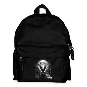 Skeleton Boop Creepy Cute Bunny Goth - Kids' Backpack - black - Front