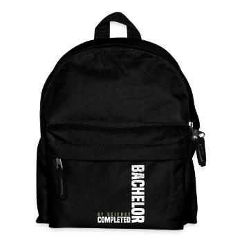 Bachelor of Science - Kinder Rucksack - Schwarz - Vorne