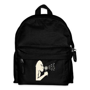 Bigfoot bläst Löwenzahn Vintage - Kinder Rucksack - Schwarz - Vorne