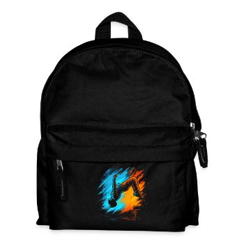Freerunning Freerunner Herren Parkour Kinder - Kinder Rucksack - Schwarz - Vorne