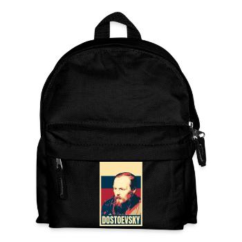 Fjodor Dostojewski Russischer Schriftsteller-Klassiker - Kinder Rucksack - Schwarz - Vorne