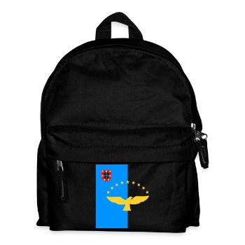 Azoren - Kinder Rucksack - Schwarz - Vorne