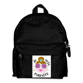 i'm perfect - Kids' Backpack - black - Front