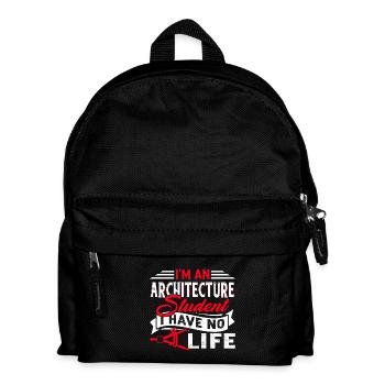 Architecture I am An Architecture - Kids' Backpack - black - Front