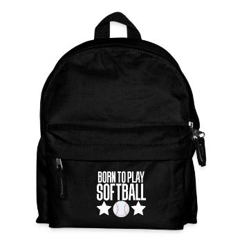 Softball - Sac à dos Enfant - noir - Devant