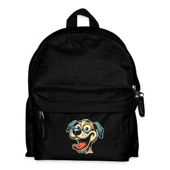 Dog - Kids' Backpack - black - Front