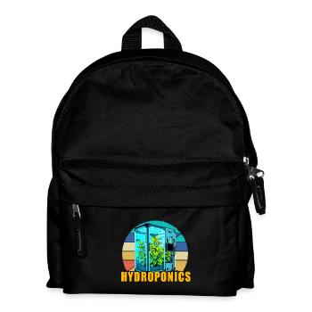 Hydroponics - Kids' Backpack - black - Front