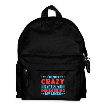 Musical Theatre I´m Not Crazy Theater - Kinder Rucksack - Schwarz - Vorne