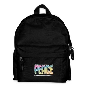 Paix - Sac à dos Enfant - noir - Devant