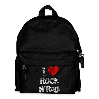 I LOVE ROCK N'ROLL - Sac à dos Enfant - noir - Devant
