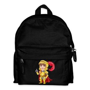 knight - Kids' Backpack - black - Front