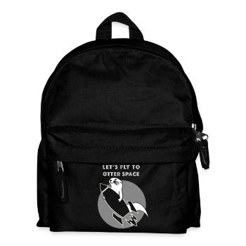 Volons DE L'ESPACE loutres ROCKET -Transparent - Sac à dos Enfant - noir - Devant