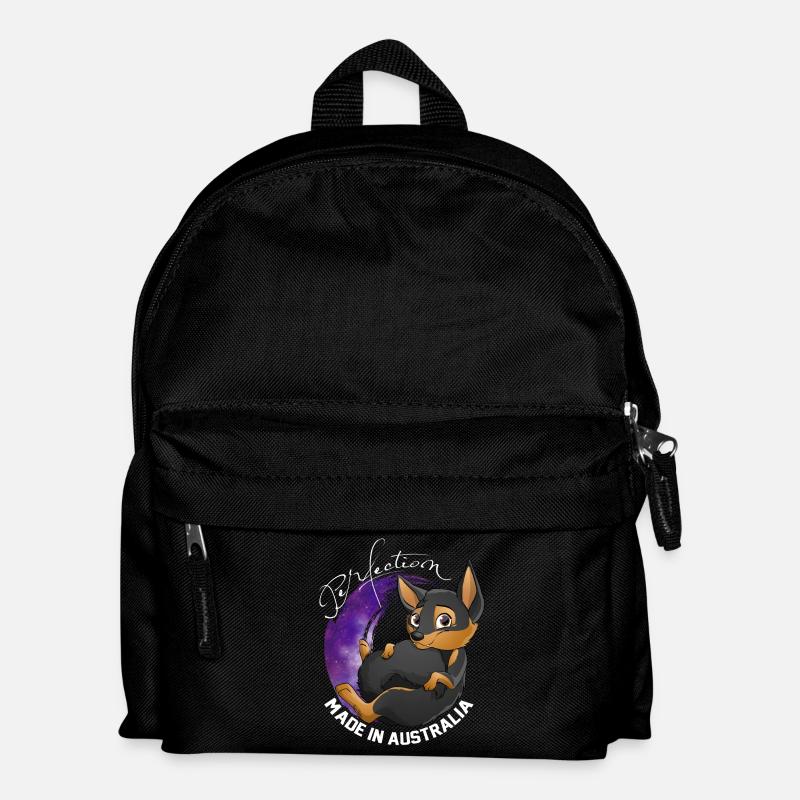 Kelpie Galaxy - Black Fire - Kinder Rucksack - Schwarz