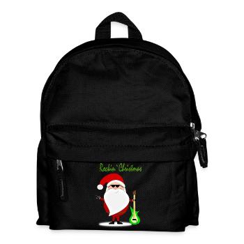 Rockin Christmas - Kids' Backpack - black - Front